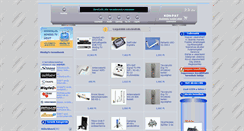 Desktop Screenshot of antennawebshop.hu